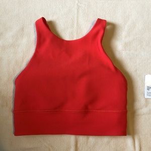 Lululemon high neck energy bra long line